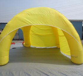 Tent1-308 желтый рекламный купол раздувной палатки