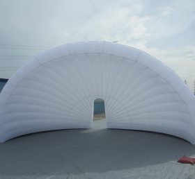 Tent1-446 Гигантская белая уличная раздувная палатка