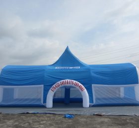 Tent1-105 Голубая гигантская раздувная палатка