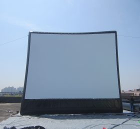 screen1-1 Классический высококачественный наружный раздувной рекламный экран