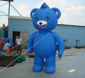 Cartoon1-720 Мультфильм синего медведя раздувной