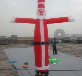 D2-19 Надувной воздушный танцор Санта-Клауса