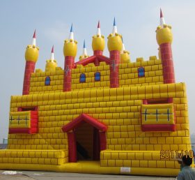T6-323 Гигантский раздувной замок для детей на открытом воздухе