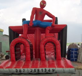 T7-172 Человек-паук супергерой раздувной барьер курс