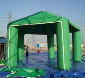 Tent1-245 Зеленый прочный раздувной шатер