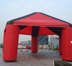 Tent1-417 Наружная красная раздувная палатка