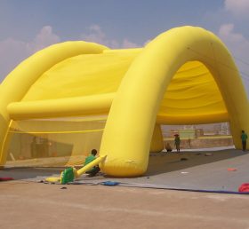 Tent1-40 Желтая раздувная палатка