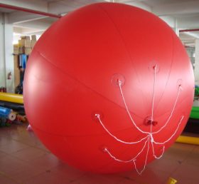 B2-14 Гигантский открытый раздувной красный воздушный шар