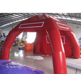 Tent1-318 Красный рекламный купол раздувной палатки