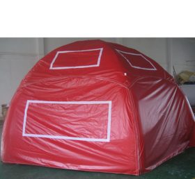 Tent1-333 Красный рекламный купол раздувной палатки