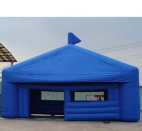 Tent1-369 Голубая раздувная палатка