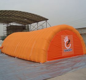 Tent1-373 Оранжевая надувная палатка