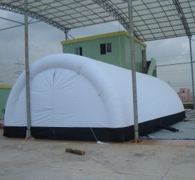 Tent1-43 Белая раздувная палатка
