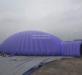 Tent1-501 Гигантская фиолетовая раздувная палатка
