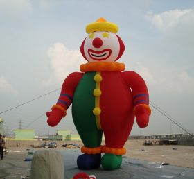 Cartoon2-024 Мультфильм счастливого клоуна раздувной высотой 10 метров