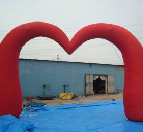 Arch1-240 Надувная арка в форме сердца