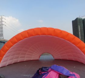 Tent1-603 Оранжевая гигантская раздувная палатка