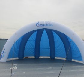 tent1-326 Высококачественная синяя раздувная палатка