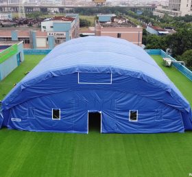 Tent1-700 Раздувная палатка гигантский открытый кемпинг вечеринка рекламная кампания синий большой палатка