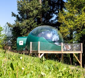 Tent1-5001 Зеленая палатка с пузырями