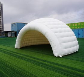 Tent1-4224 Белый раздувной шатер купола