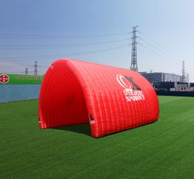 Tent1-4262 Надувная красная палатка туннеля