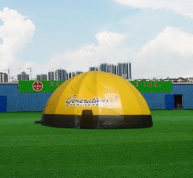 Tent1-4286 Жёлтая надувная палатка паука