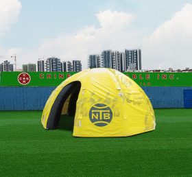 Tent1-4295 Жёлтая надувная палатка паука