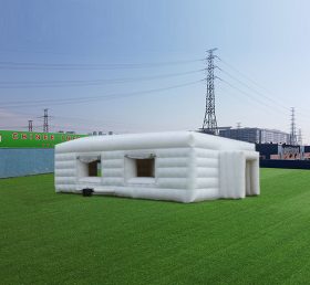 Tent1-4470 Белый раздувной куб палатка