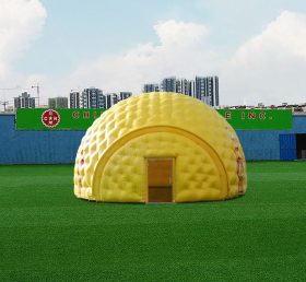 Tent1-4507 желтый надувной купол