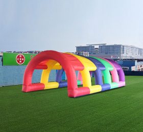 Tent1-4590 Разноцветные раздувные выставочные арочные палатки