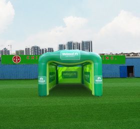 Tent1-4622 Зеленый рекламный киоск для активного отдыха