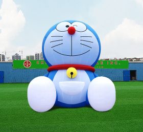 S4-621 Гигантский мультипликационный рекламный персонаж фильма раздувной синий Doraemon