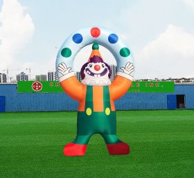 S4-668 Надувной мультяшный клоун